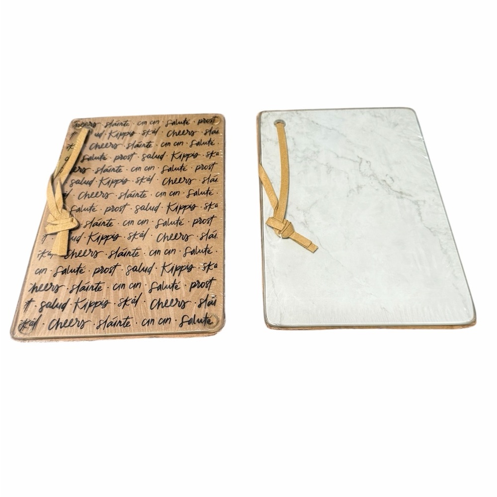 Target glass cheeseboard